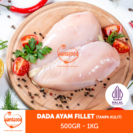 

Dada Ayam Fillet Fresh/Frozen Tanpa Kulit