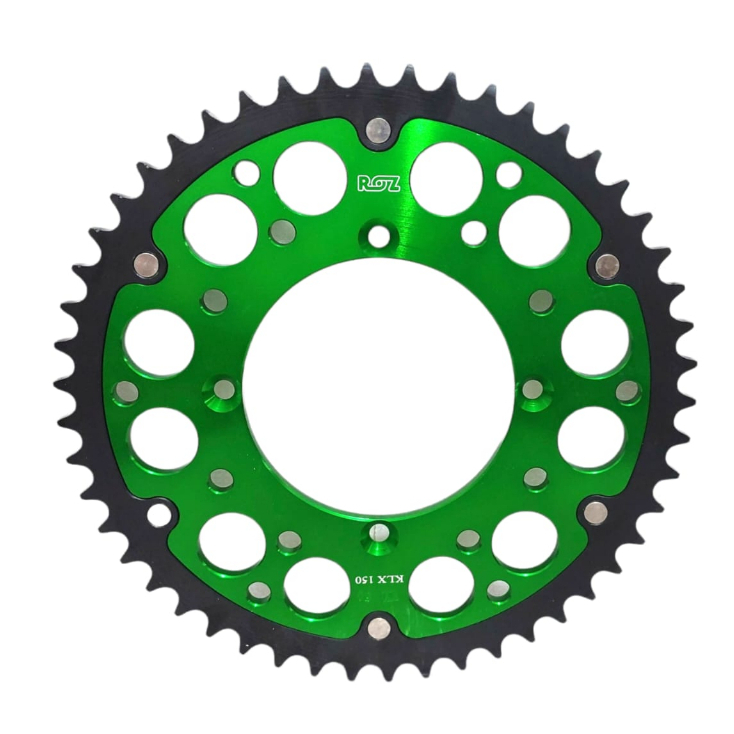 Gear Gir Sprocket  KLX150-520 Gear ROZ KLX150 Hijau 520