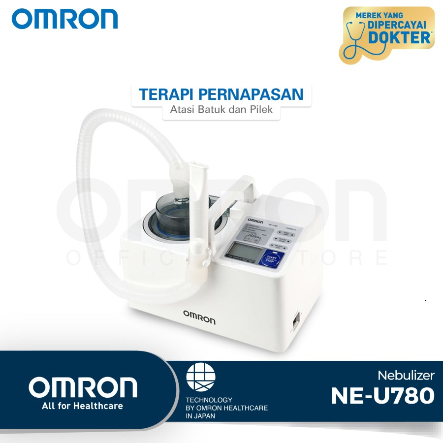 OMRON ULTRASONIC NEBULIZER NE-U780 OMRON NEBULIZER ULTRASONIC NE U780 ALAT BANTU PERNAFASAN NEBULIZE