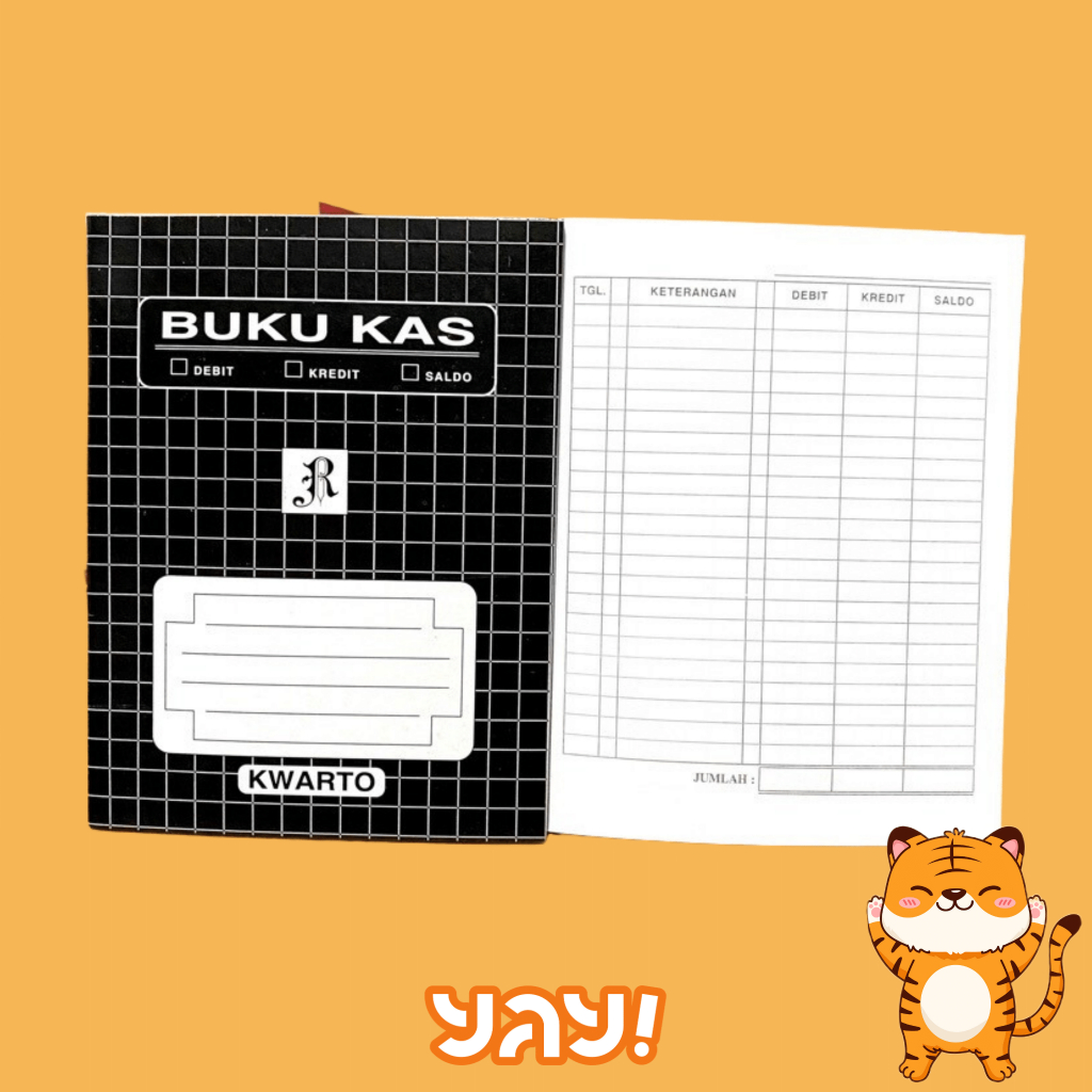 

YAY! - Buku kas folio (PER BUKU)