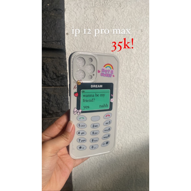 ready case iphone 12 pro max softcase lucu aesthetic gemes