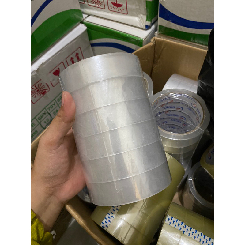 

LAKBAN OPP (per 6 PCS) BENING 24MM MURAH KUALITAS TERBAIK