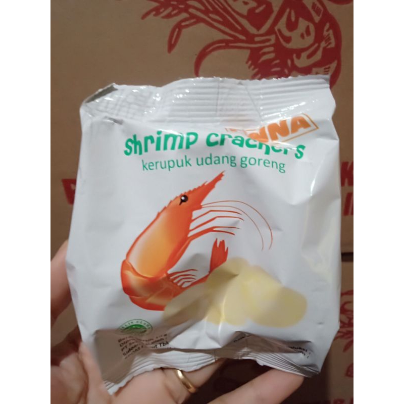 

krupuk udang finna siap makan 120pcs / 1dus