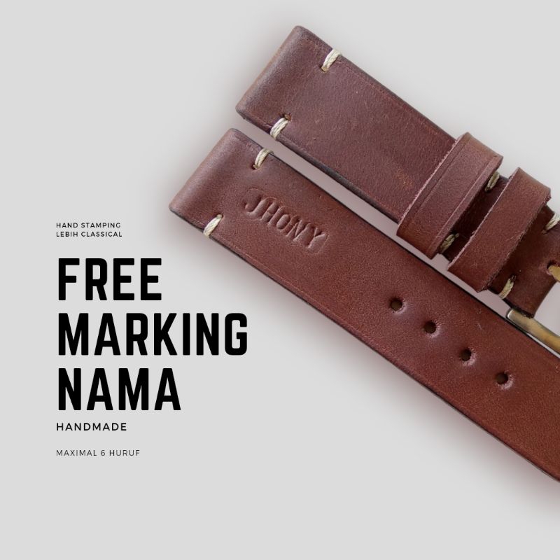 Tali jam tangan Kulit asli Strap jam tangan Kulit asli