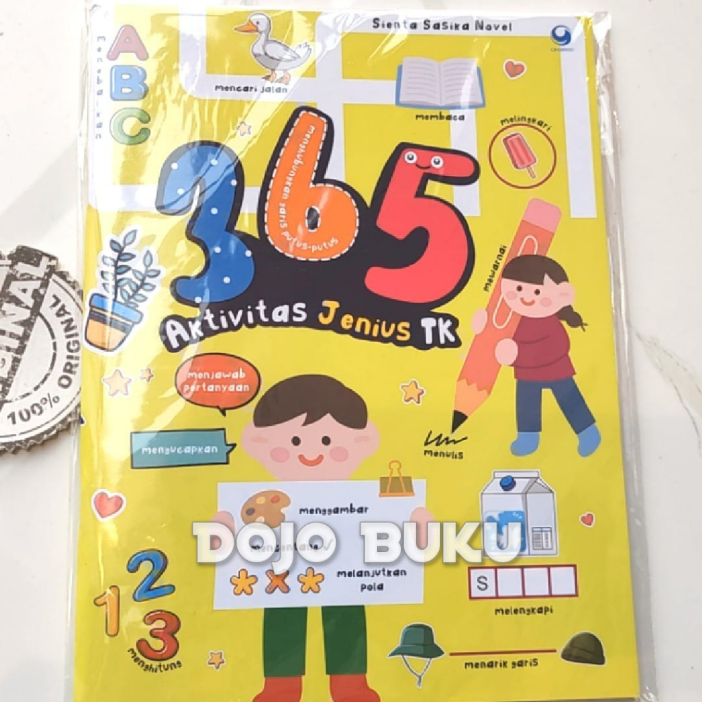 Buku 365 aktivitas jenius TK by SIENTA SASIKA NOVEL