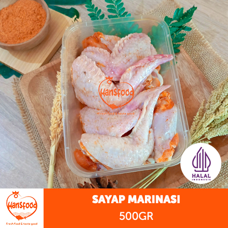 

Sayap Cutting Marinasi Spicy 500gr