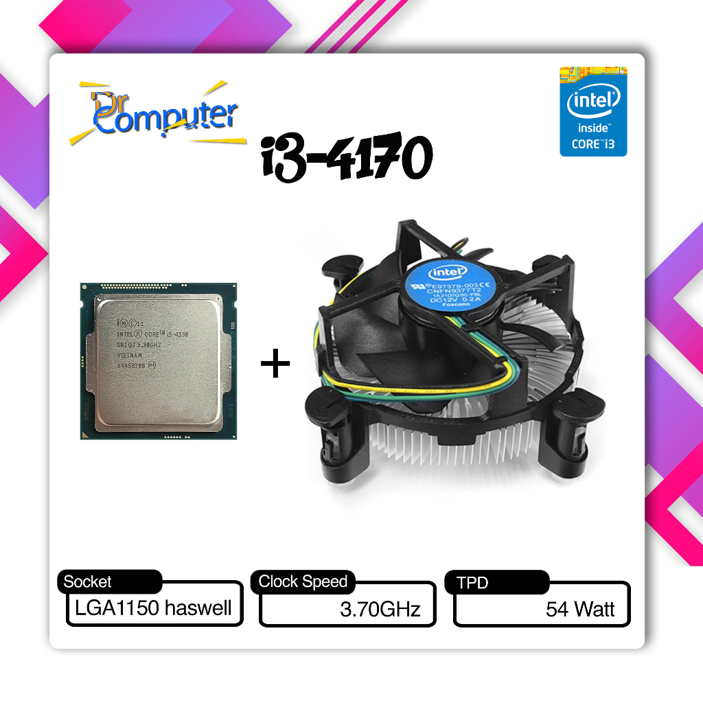 Prosesor Intel Core I3 4170