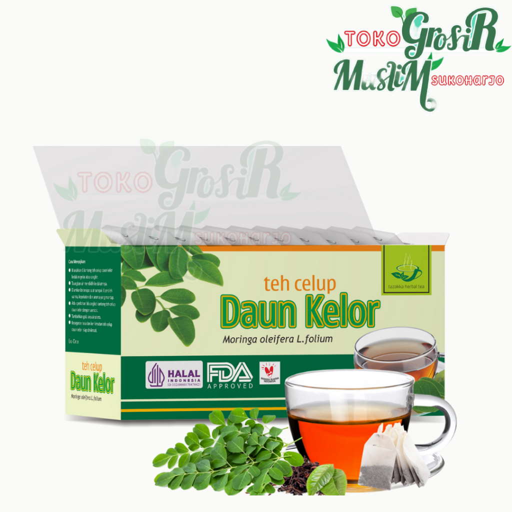 

Tazakka Teh Celup Daun Kelor Moringa Tea Original Obat Nyeri Sendi Lutut Minuman Kesehatan Herbal