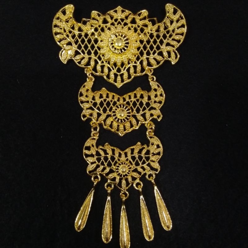 Bros kebaya | bros bunga | bros kutubaru | bros silver bros gold besar |