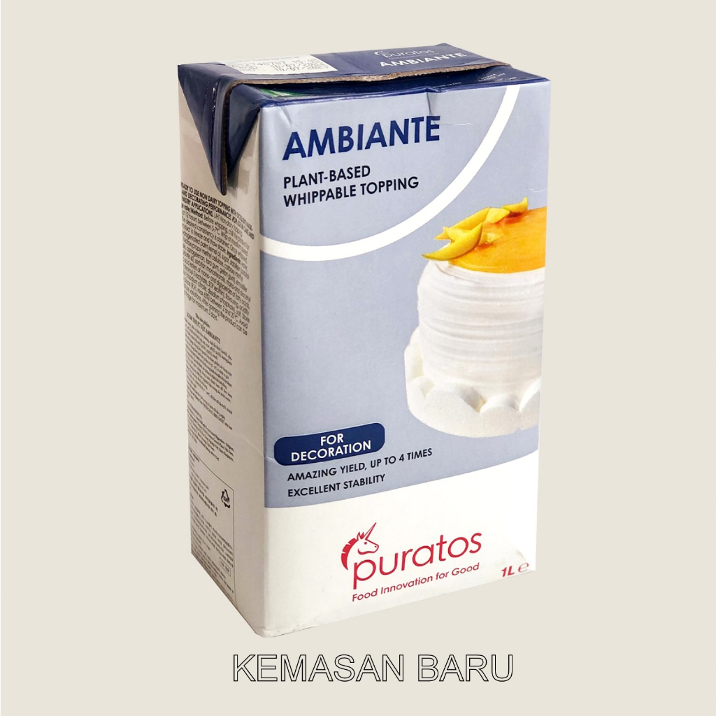 

Puratos AMBIANTE Topping 1 L - Whipping Cream 1 Liter