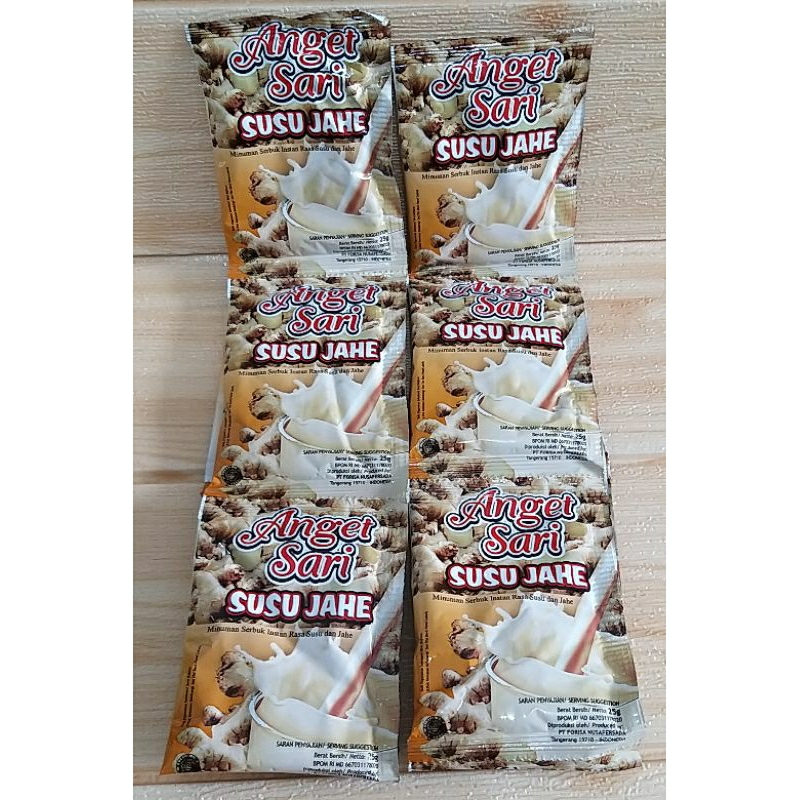 

✔MURAH Anget Sari Susu Jahe 1 renceng 10pcs / Angetsari Susu Jahe