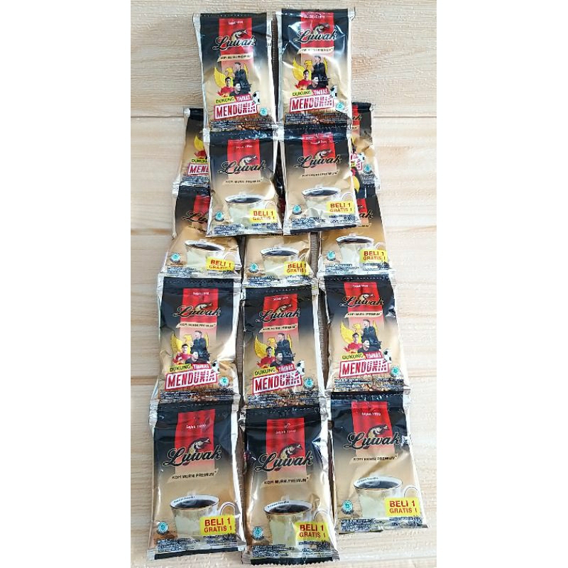 

✔MURAH Kopi Luwak Asli 6,5gr 1renceng 15pcs / Kopi Luwak