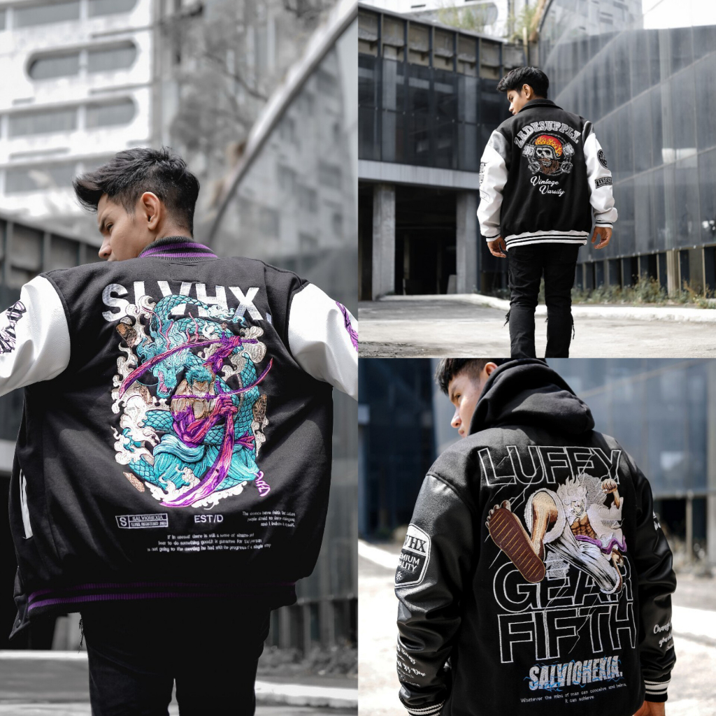 jaket varsity baseball/jaket bomber/jaket varsity/jaket baseball/jaket pria