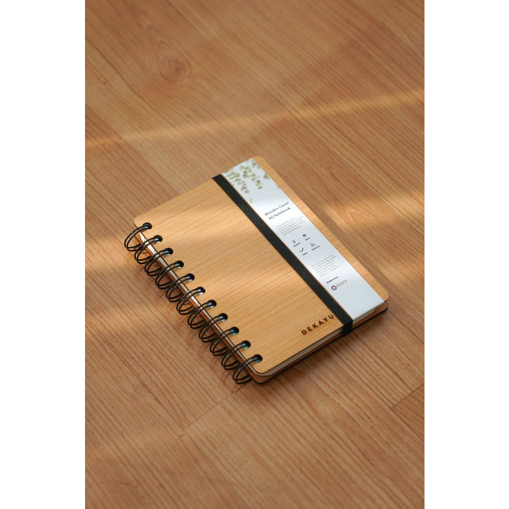 

DEKAYU INDONESIA Wooden Notebook / Buku Sketsa Cover Kayu A5