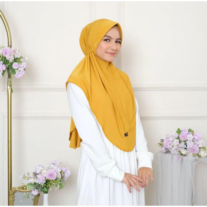JUMA hijab oval tali ukuran standar L ORI by JUMA HIJAB/ HIJAB OVAL TALI /hijab oval tali by juma/Ju