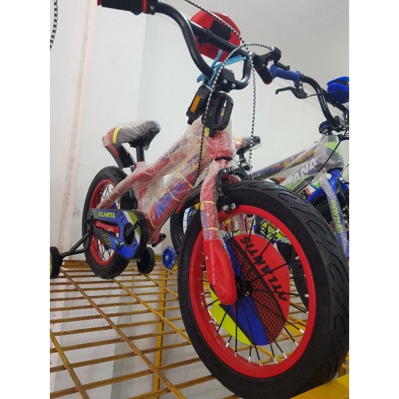 Sepeda Anak Sepeda BMX 16 inch ATLANTIS ( BAN JUMBO ) ( WARNA MERAH )