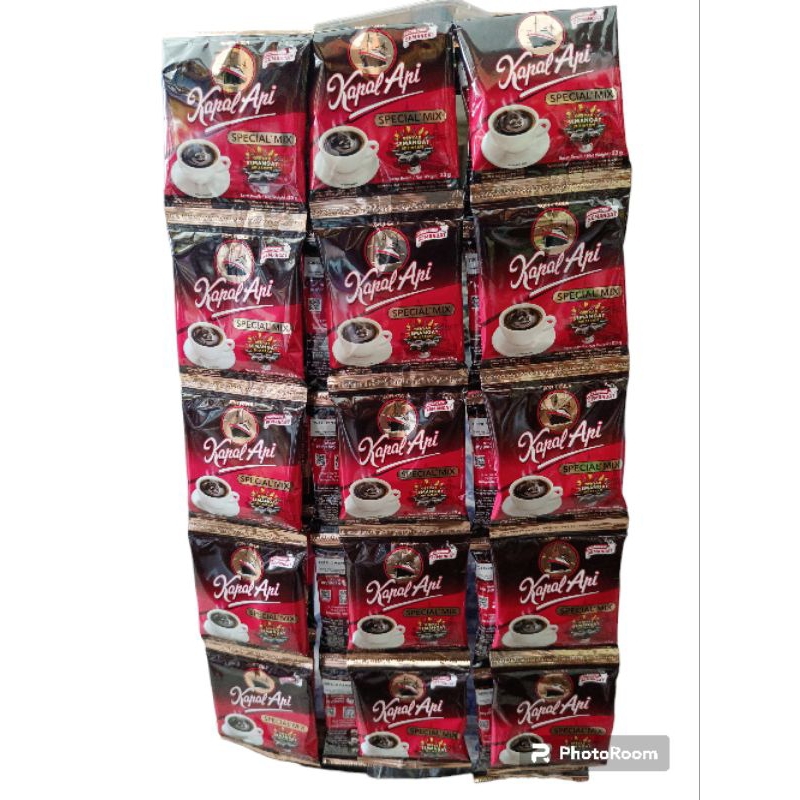 

Kapal Api Spesial Mix 1rtg 10sachet ( 23g per sachet )