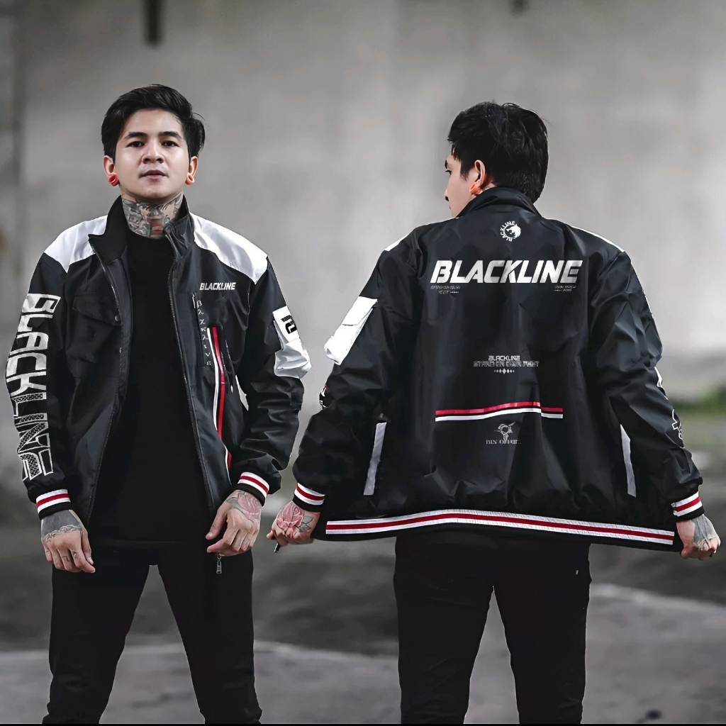JAKET PARASUT PRIA DISTRO KEREN TERBARU BLACKLINESTORE