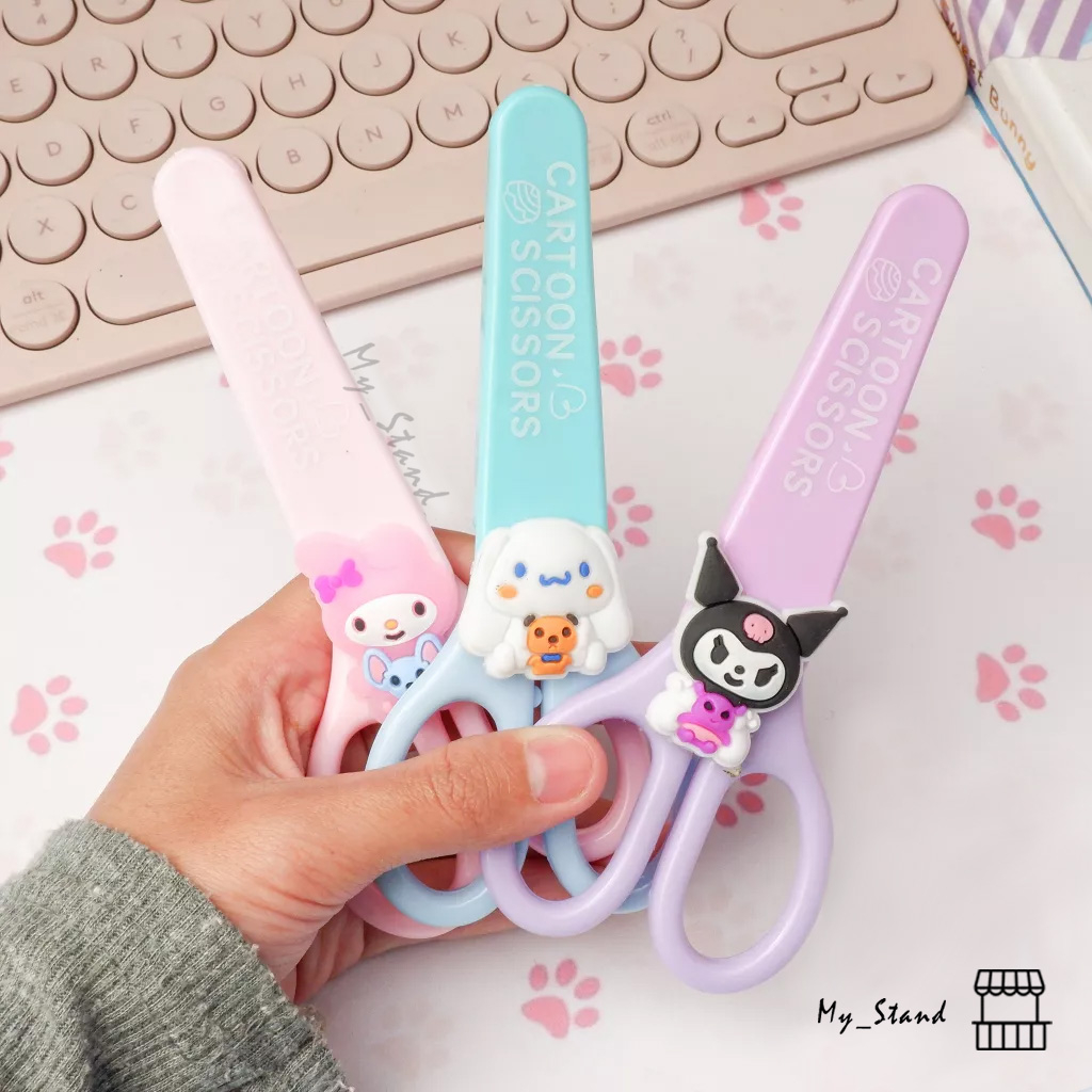 

Gunting Seath Sanrio No. 9105 aman tutup Safety Scissors anak Unik Gunting Kertas Pemotong Kertas