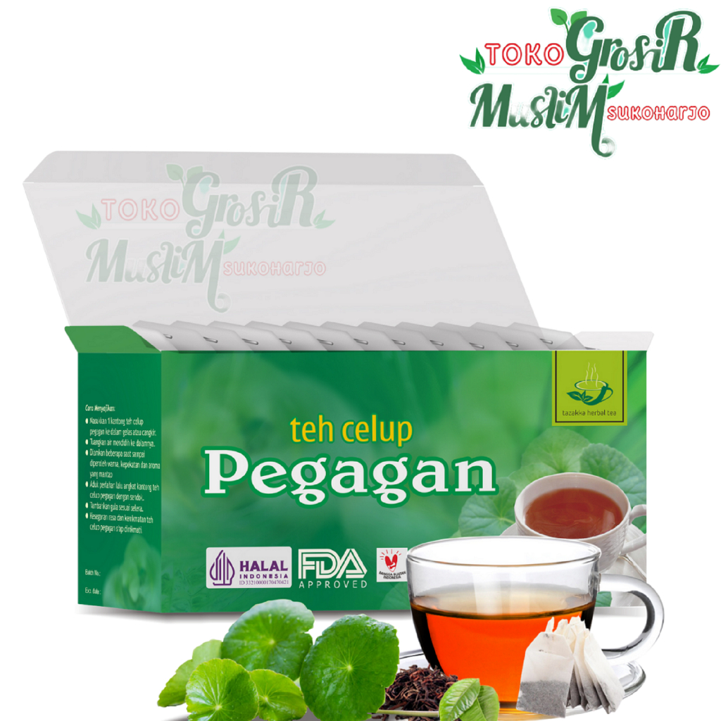 

Teh Celup Daun Pegagan Tazakk Kering Bubuk Original Isi 20 Kantung Tea Bag Minuman Kesehatan Herbal Antidepresan Insomnia