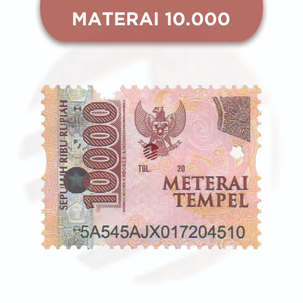 

Materai 10000