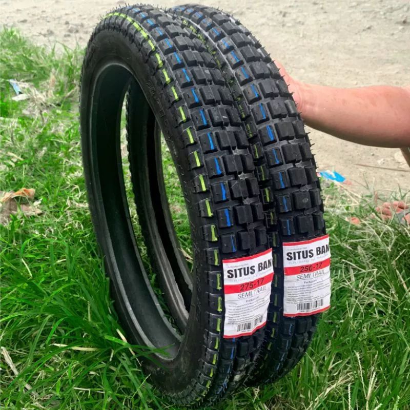 Ban Murah Baru Full Pres Semi Trail Ban Cross Ukuran 250/275 Ring 17