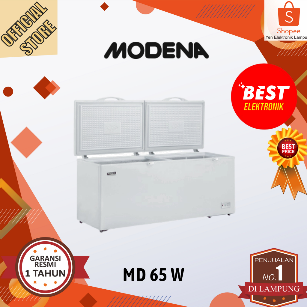Chest Freezer Modena MD65W 650 Liter Low Watt