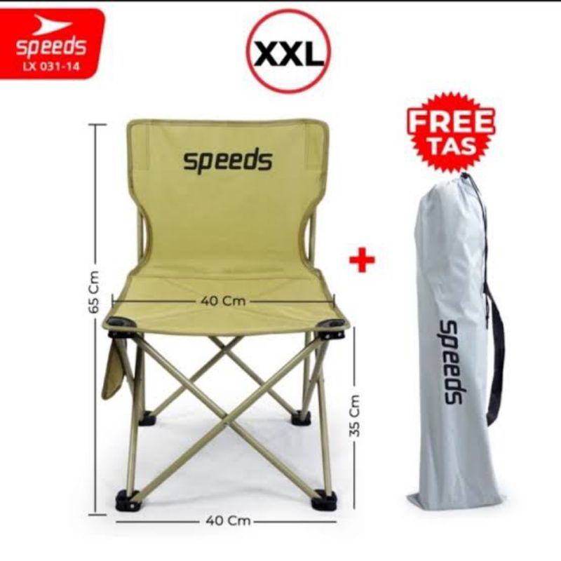 kursi lipat portable XXL speeds