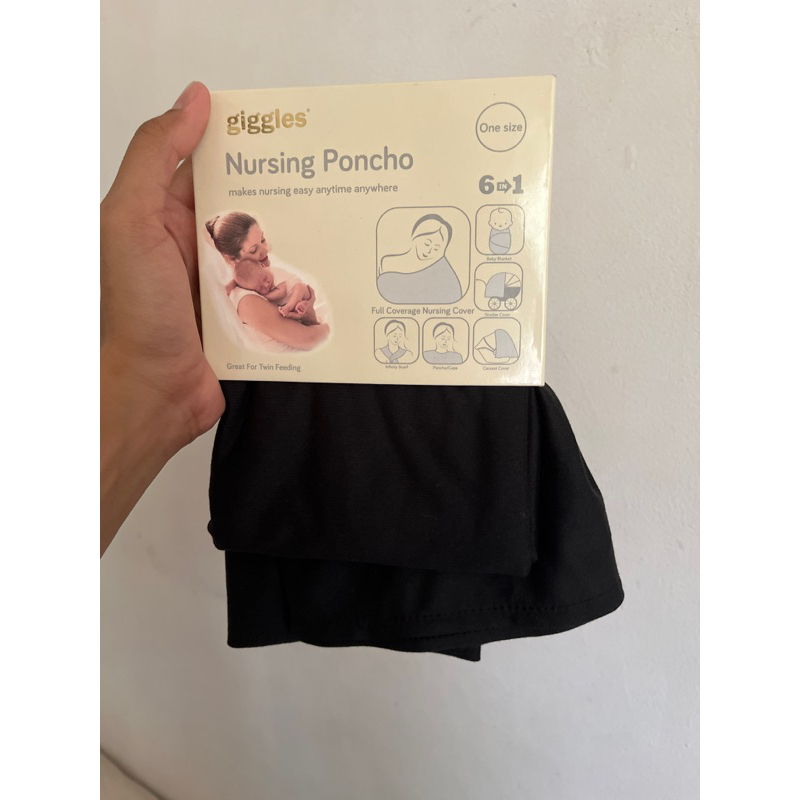 Penutup Menyusui Apron Giggles Nursing Poncho 6in1