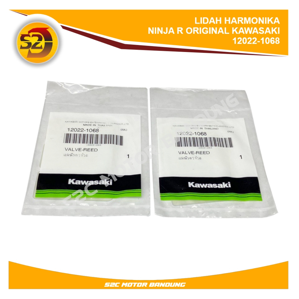 LIDAH HARMONIKA LIDAH MEMBRAN NINJA R NINJA RR ORIGINAL KAWASAKI 12022-1068