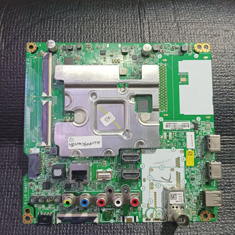 LG 43UM7600PTA SECOND - MB ORI TV LG SMART TV - MAINBOARD - MOTHERBOARD - MENBOARD - MOBO - BOARD - 