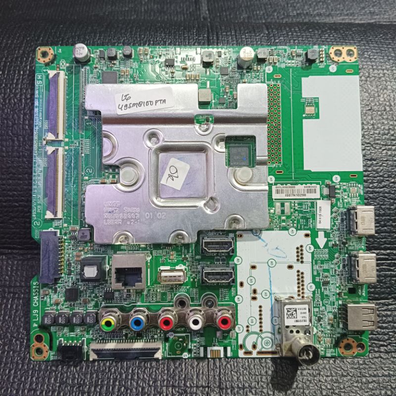 LG 49SM8100PTA SECOND - MB ORI TV LG SMART TV - MAINBOARD - MENBOARD - MOBO - BOARD - MESIN ORI TV L
