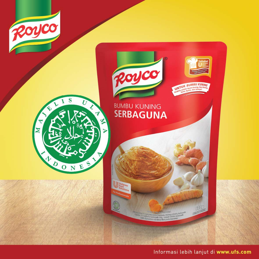 

ROYCO BUMBU KUNING SERBAGUNA 600g
