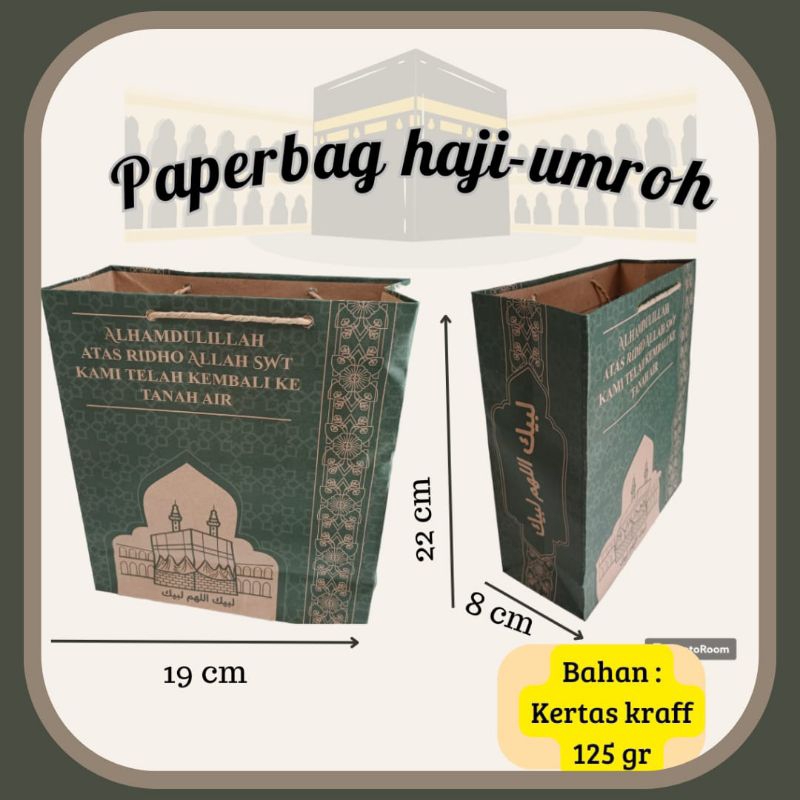 tas haji, paperbag haji, tas umroh, paperbag umroh, tas kertas haji/umroh