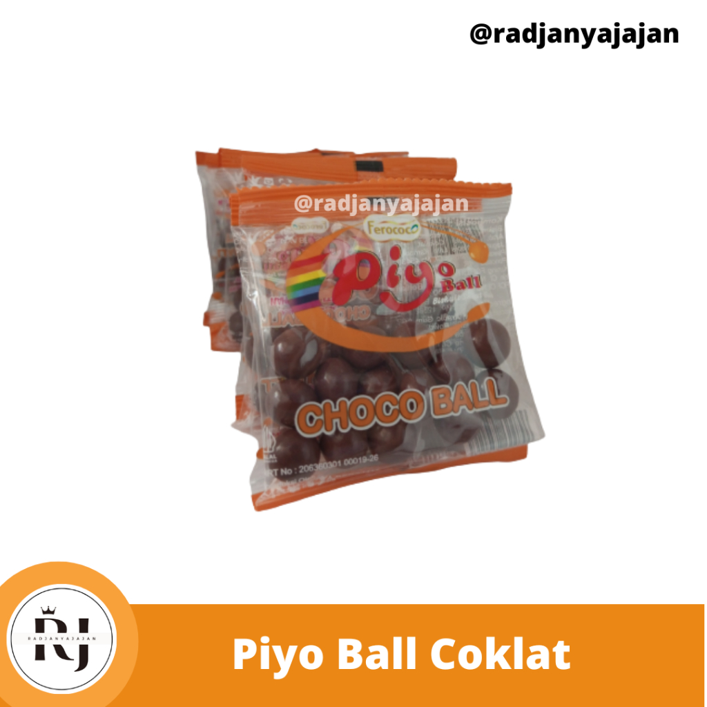 

Piyo ball COKLAT 1 Pack Isi 2 Renceng, coklat bola biskuit | Piyo Ball Toples | Coklat Biskuit | Biskuit Coklat | Bola Bola Coklat | Coklat Toples | Piyo Ball Isi 60 Pcs | Coklat Bola Jajanan Jadoel | Coklat Bentuk Bola | Permen Coklat Bentuk Bola