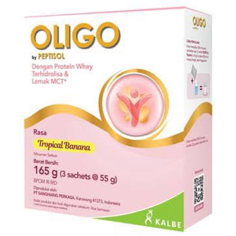 

susu Oligo 165 gram (Tropical Banana)