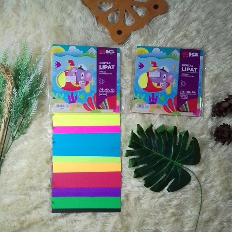 

ORIGAMI BIG 14 X14 PACK ISI 50 (10 WARNA)