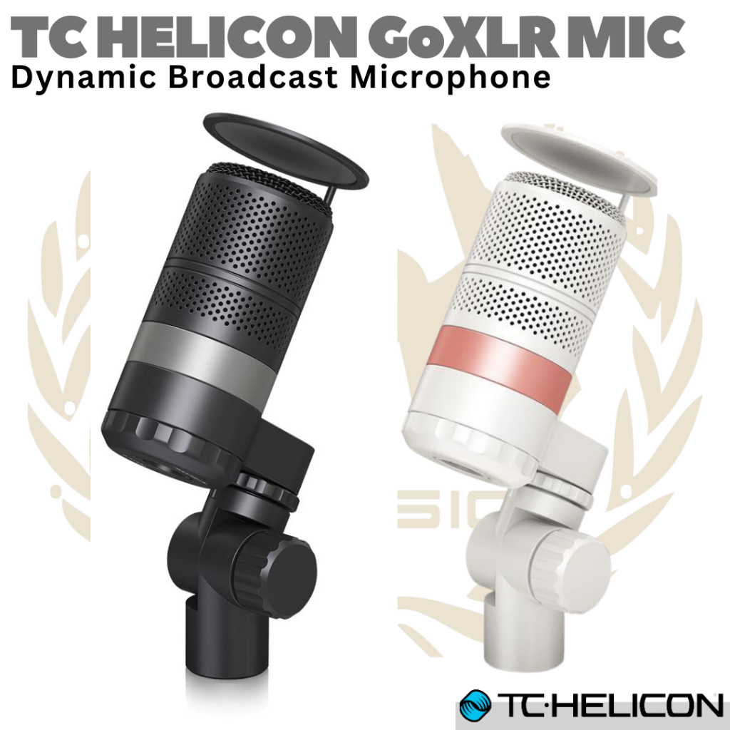 TC HELICON GoXLR MIC Dynamic Broadcast Microphone | Go XLR podcast