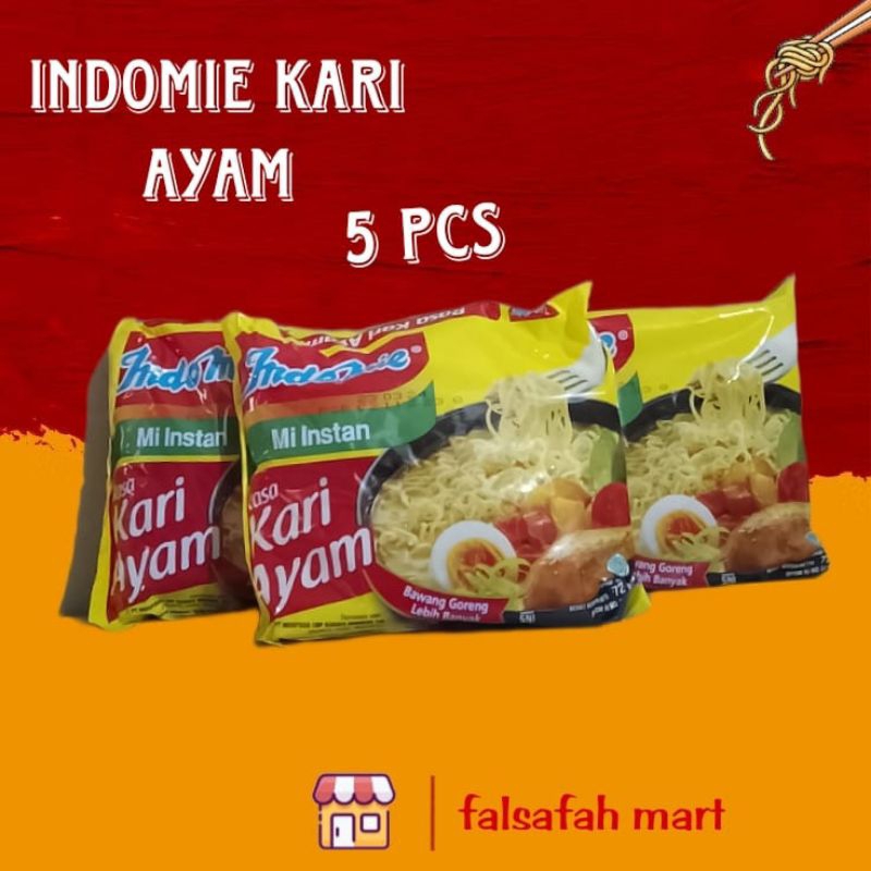 

5 PCS - INDOMIE KARI AYAM