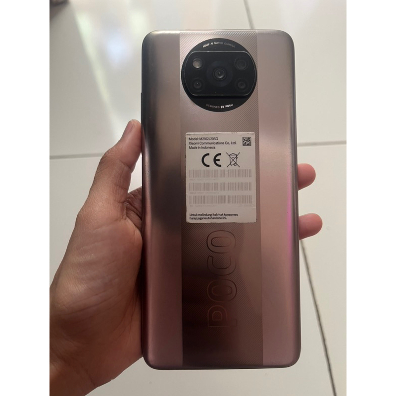 preloved/second hp poco x3 pro