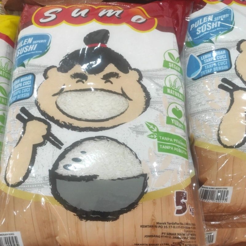 

SUMO beras premium kemasan 5kg