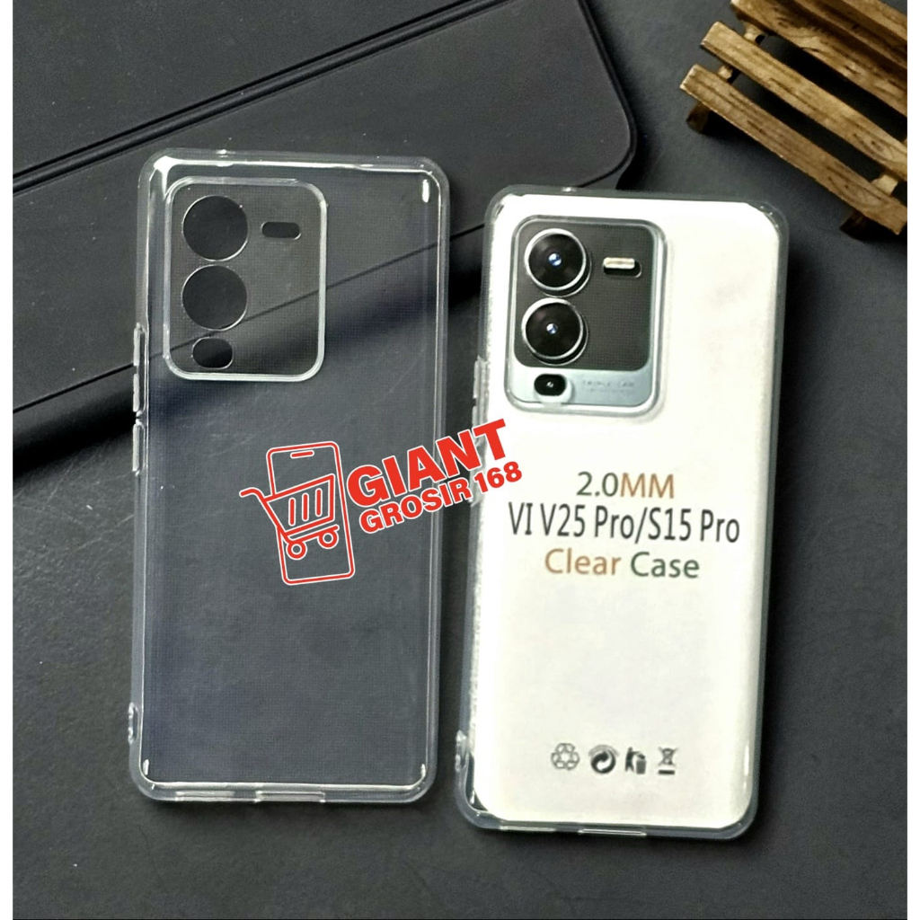 VIVO V25 VIVO V25 PRO CASE CLEAR HD 2.0MM CASE BENING TRANSPARAN VIVO V25 VIVO V25 PRO
