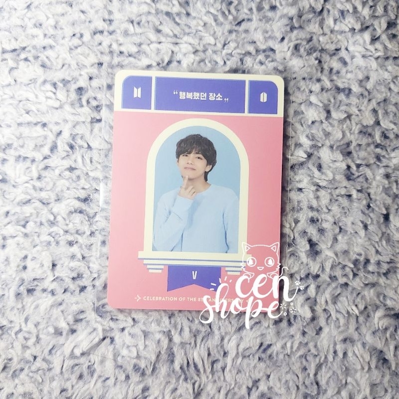 D-3 V TAEHYUNG FESTA CALENDAR BTS