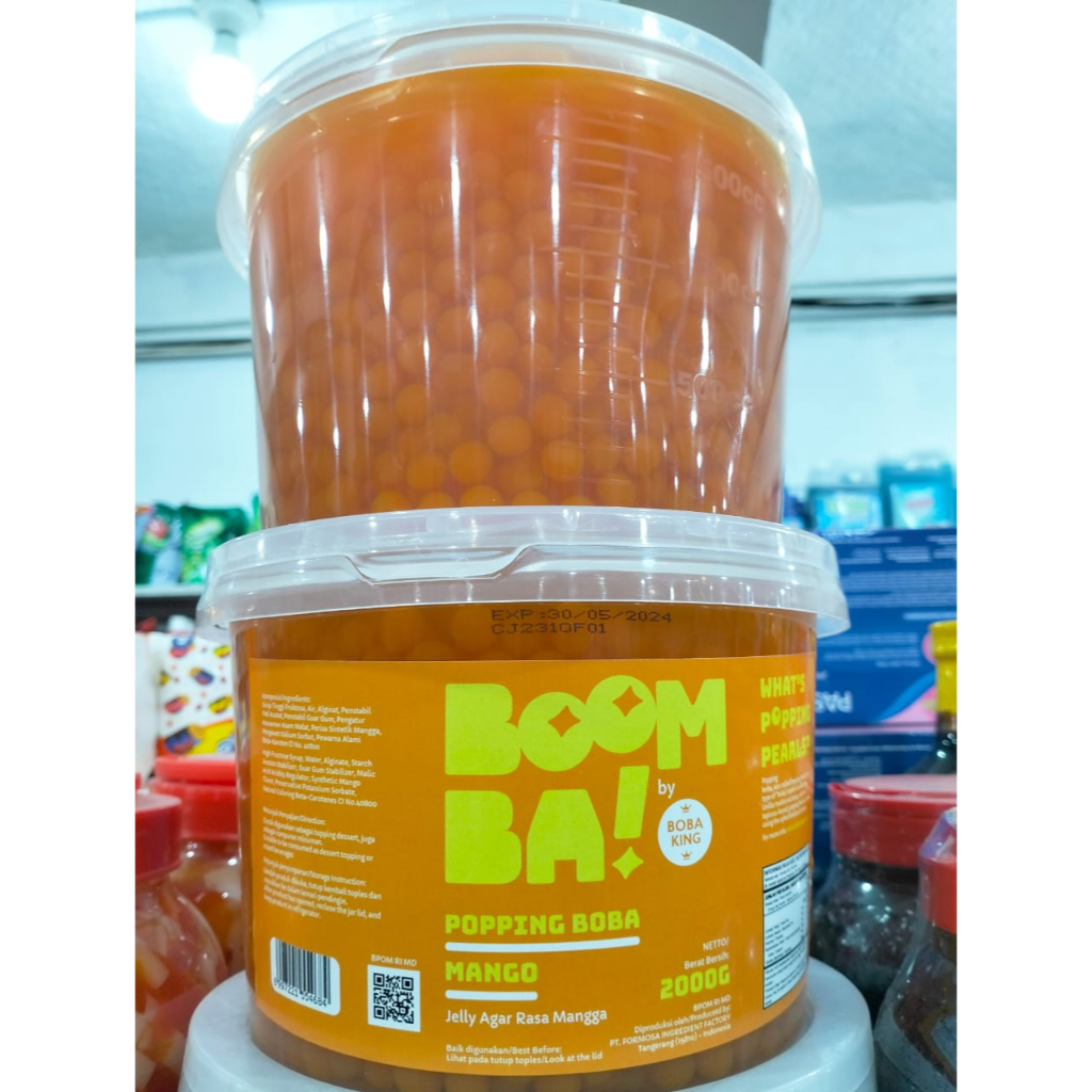 

boba king topping rasa mangga 2kg