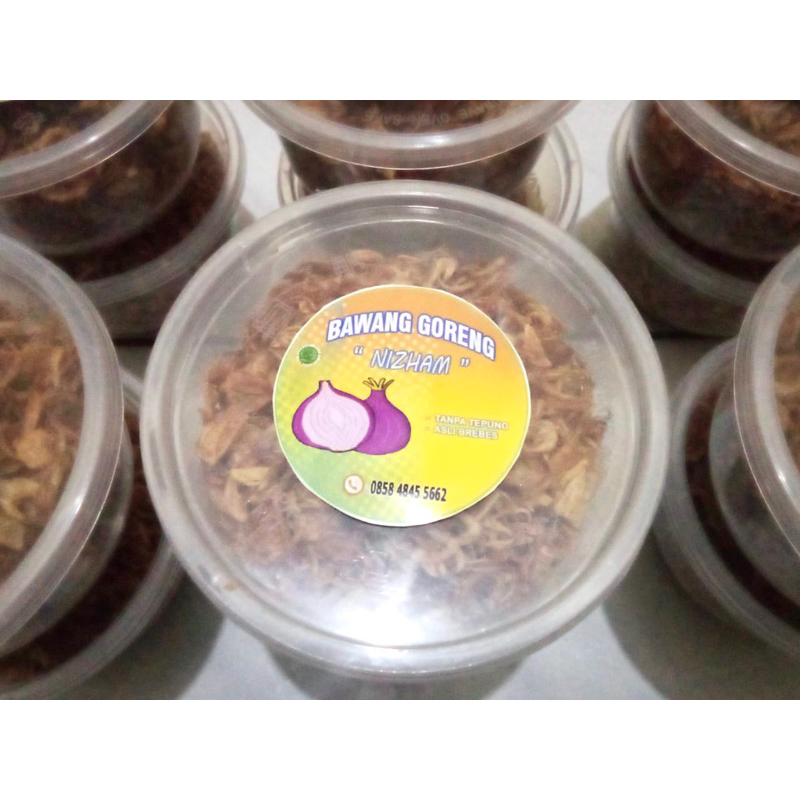 

Bawang Goreng Asli Brebes Nizham 70 gram