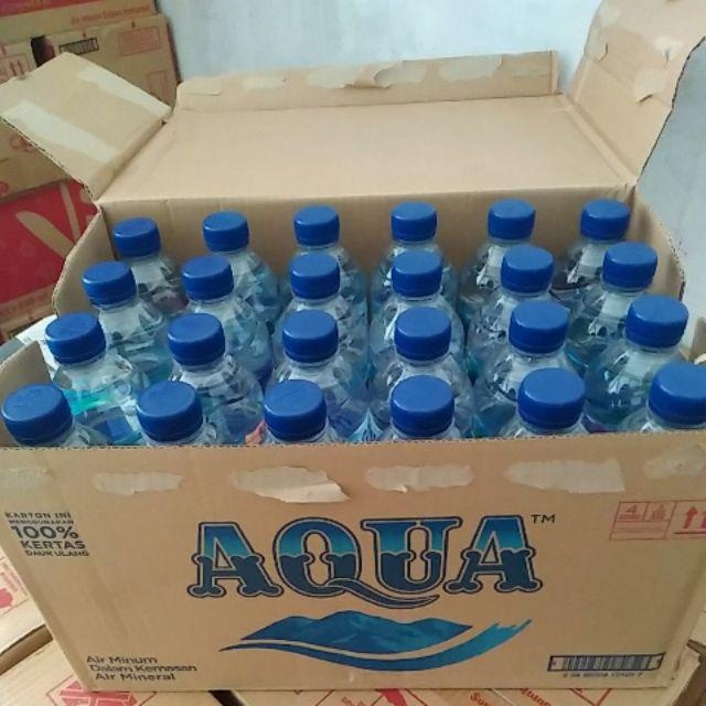 

jual air minum AQUA 600ml eceran