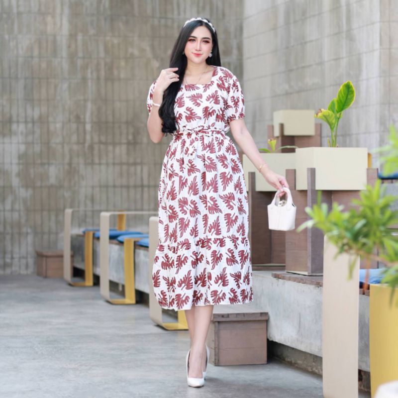 DRESS AYUNA BATIK WANITA MODERN 2023