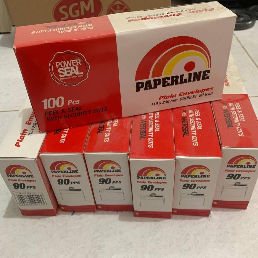 

AMPLOP PAPERLINE 1 BOX ISI 100pcs