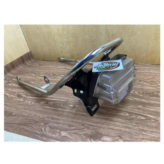 termurah begel chrome GL 100 full set pangkon stoplamp dan set lampu stopan putih GL 100