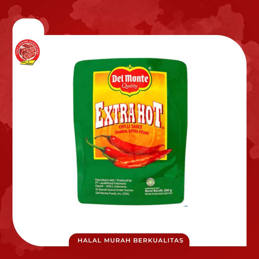 

DELMONTE EXTRA HOT POUCH 200GR